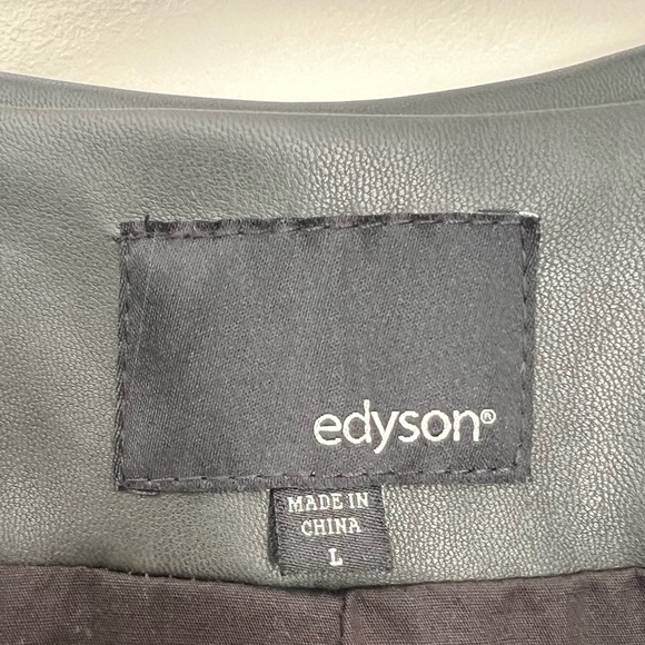 Kut From The Kloth - Maisha Ponte and Faux Leather Jacket in Black - Size L - Picture 11 of 13